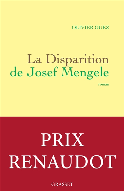 La disparition de Josef Mengele - 