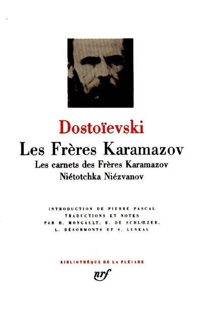 Frères Karamazov (Les ) - carnets des "Frères Karamazov" (Les ) -…