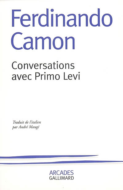 Conversations avec Primo Levi - 