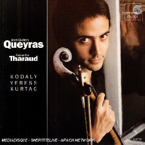 Oeuvres pour violoncelle et piano de Kodaly, Veress et Kurtag - 
