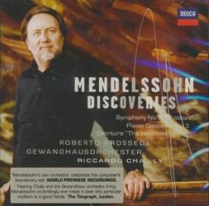 Mendelssohn discoveries - 