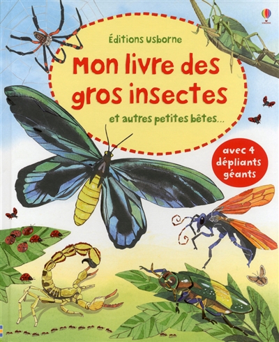 Mon livre des gros insectes - 