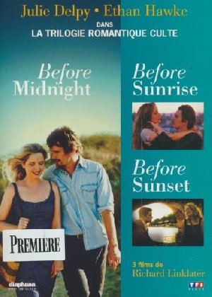 Before sunrise   - Before Sunset   - Before midnight   - 