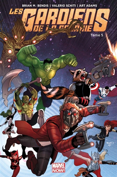 Les gardiens rencontrent les Avengers - 