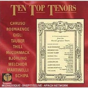 Ten Top tenors - 