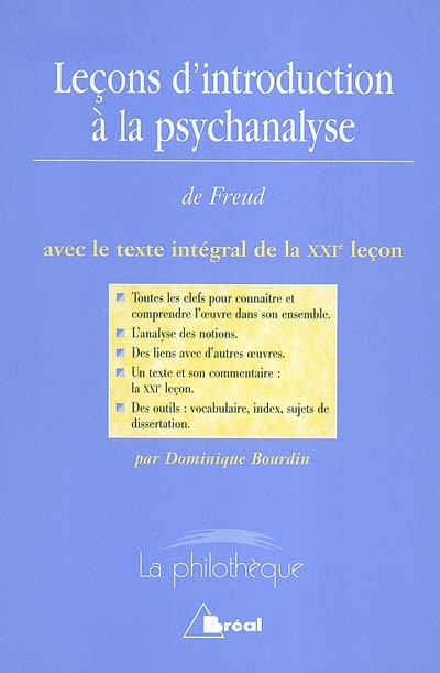Leçons d'introduction à la psychanalyse - 