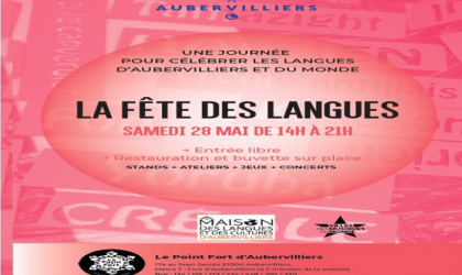 Accéder à l'évènement : fête des langues au Fort d'Aubervilliers